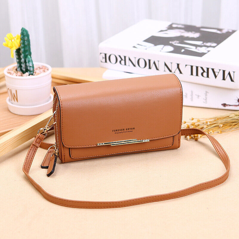 Crossbody Bag Made of Leather-Brown-1-State of Style