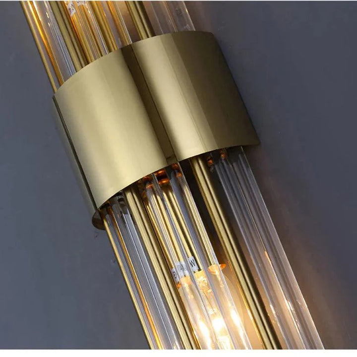 Crystal LED Wall Light - Luméra-Gold-Warm white (2700-3500K)-30 cm-State of Style