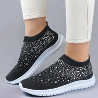 Crystal Shoes - GlamStep-BLACK-5.5-State of Style