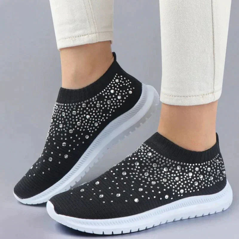 Crystal Shoes - GlamStep-BLACK-5.5-State of Style