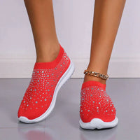 Crystal Shoes - GlamStep-RED-5.5-State of Style