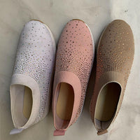Crystal Shoes - GlamStep-WHITE-5.5-State of Style