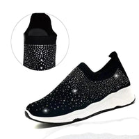 Crystal Shoes - GlamStep-WHITE-5.5-State of Style