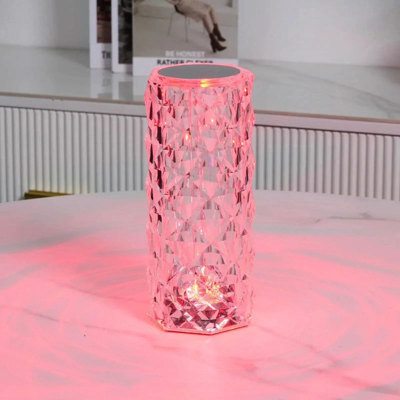 Crystal Table Lamp with Touch Control - Aurora-State of Style