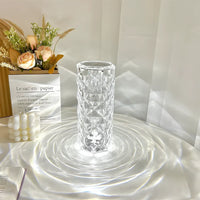 Crystal Table Lamp with Touch Control - Aurora-State of Style