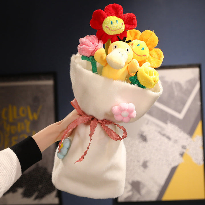 CuddleBouquet - Plush Toy Bouquet-Psyduck-State of Style