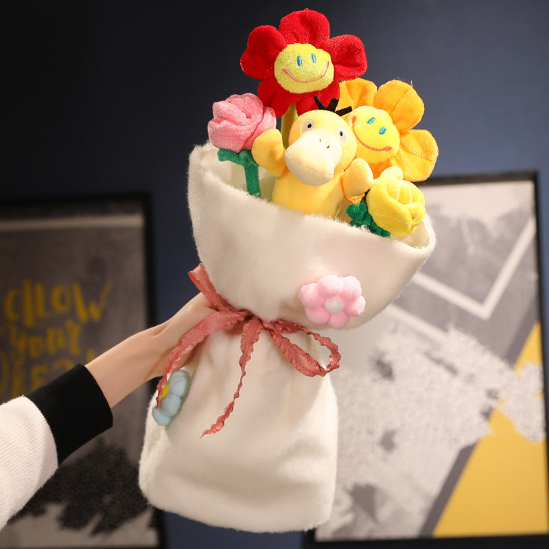 CuddleBouquet - Plush Toy Bouquet-Psyduck-State of Style