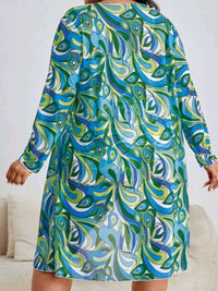 Curve Comfort Three-Piece Bikini Set in Plus Size-Floral-2XL-State of Style
