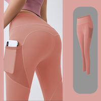 CurveFlex Plus-Size Summer Yoga Leggings-Orange-2XL-State of Style