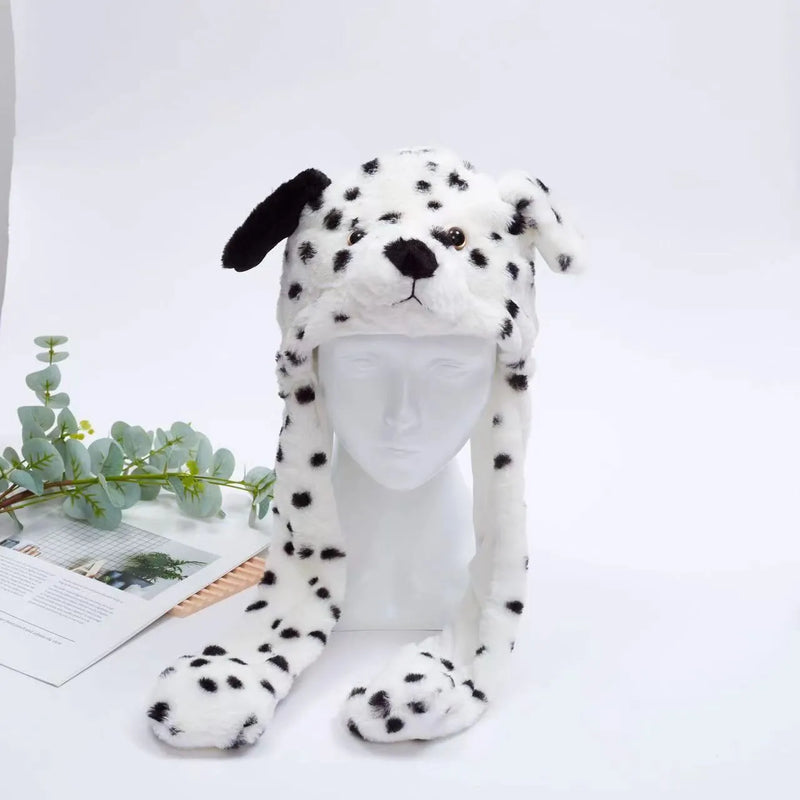 Cute Hat with Moving Ears - BunnyBounce Hat-Dalmatian-State of Style