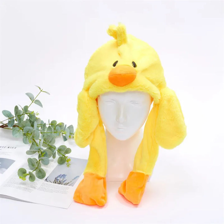 Cute Hat with Moving Ears - BunnyBounce Hat-Duck-State of Style