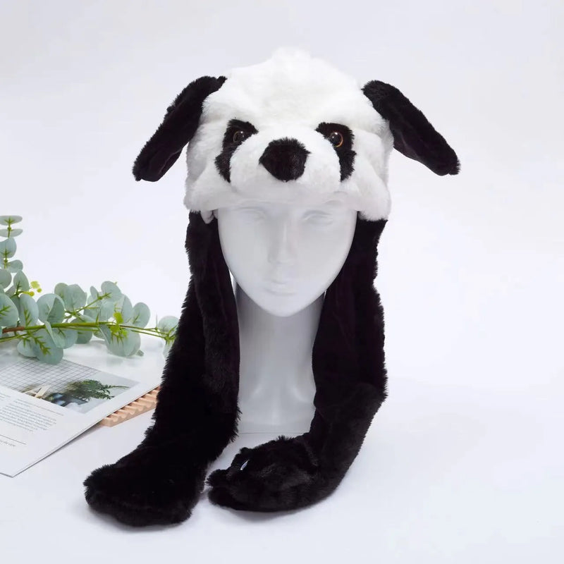 Cute Hat with Moving Ears - BunnyBounce Hat-Panda-State of Style