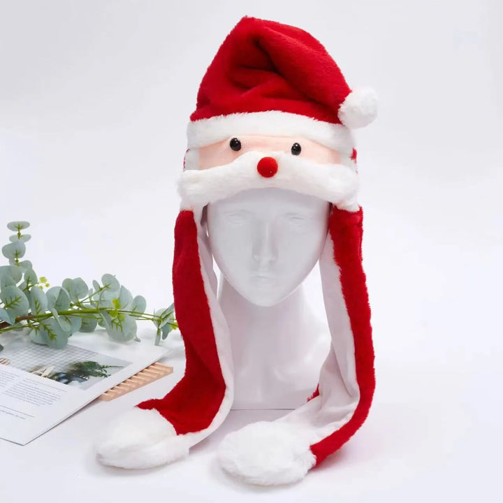 Cute Hat with Moving Ears - BunnyBounce Hat-Santa Claus-State of Style