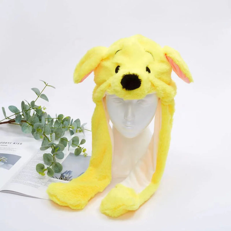 Cute Hat with Moving Ears - BunnyBounce Hat-Yellow Dog-State of Style