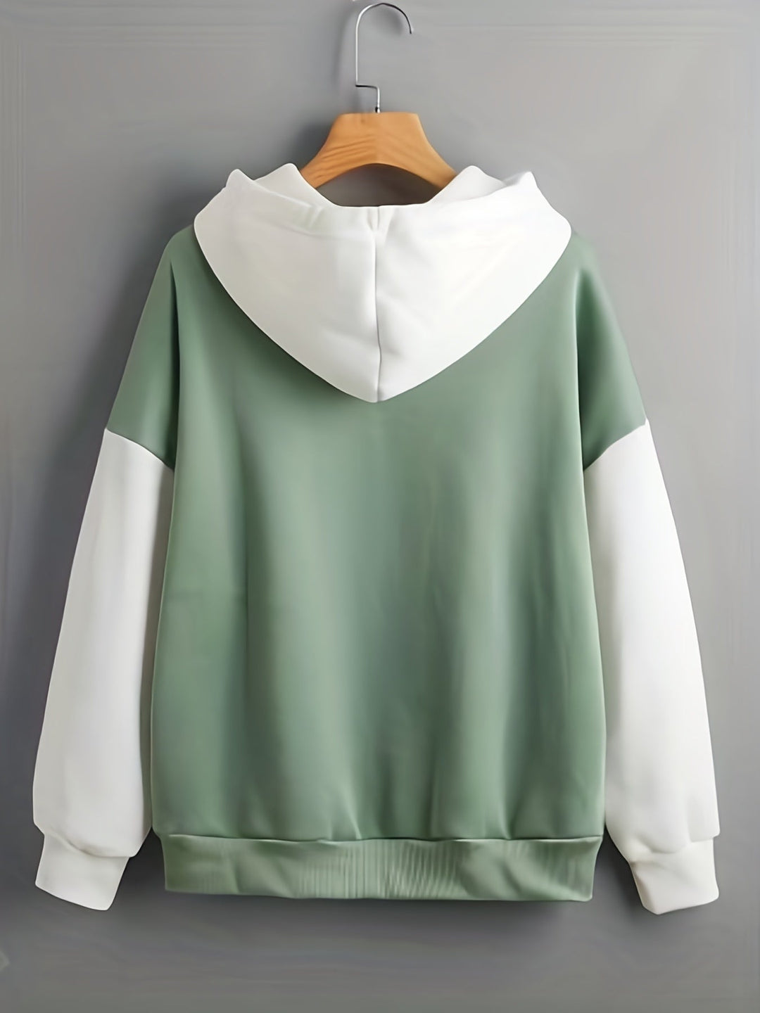 Cute Ladies Hoodie with Kangaroo Pocket - Amira-Green-XS-State of Style