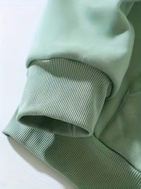 Cute Ladies Hoodie with Kangaroo Pocket - Amira-Green-XS-State of Style
