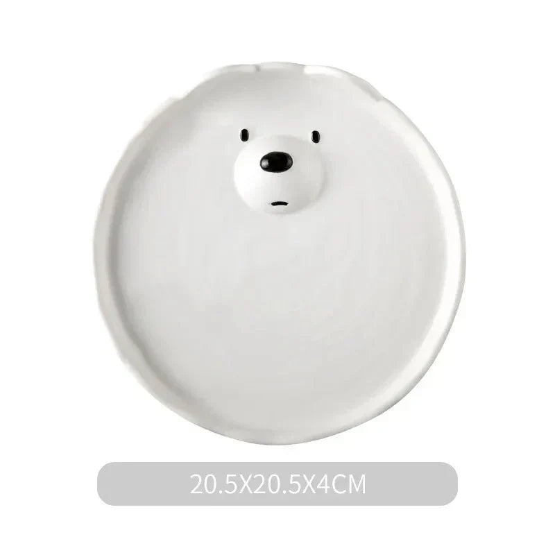 Cute Polar Bear Dinnerware Set in Ceramic - PolarJoy-Mug 240ml-State of Style