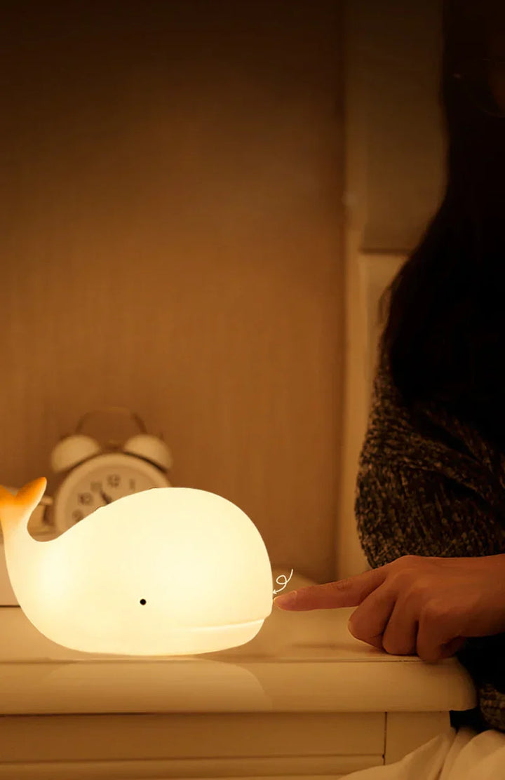 Cute Whale Night Light with Colour Changing - GlowWhale-State of Style