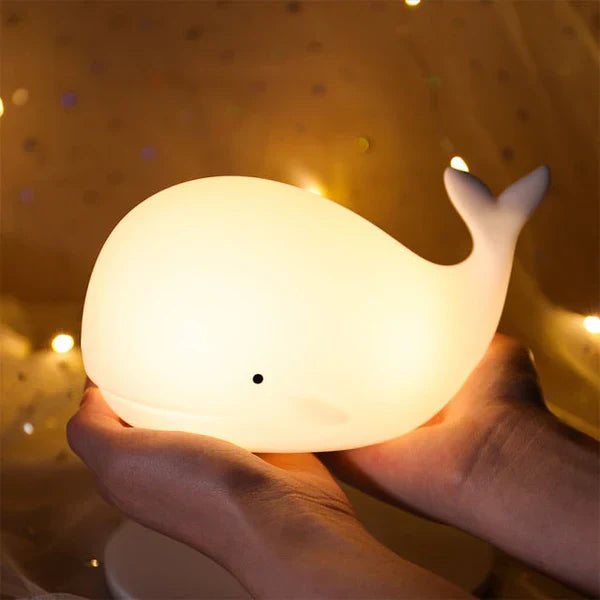 Cute Whale Night Light with Colour Changing - GlowWhale-State of Style