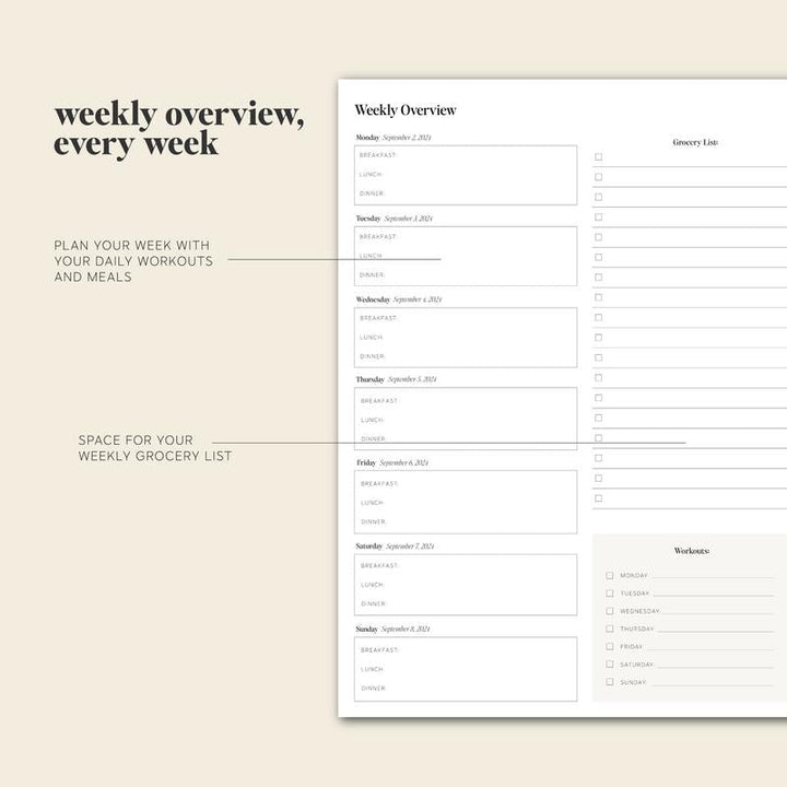 Daily Planner 24-25 – PlanEase-State of Style