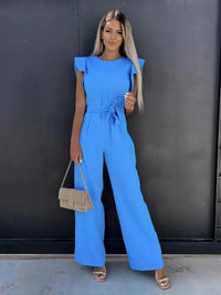 Daisy's Chic Women's Jumpsuit | Comfortable & Stylish-Blue-S-State of Style