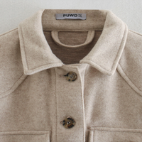 Dalia Women's Mid-Length Wool Coat | Stylish and Elegant Overcoat-S-State of Style