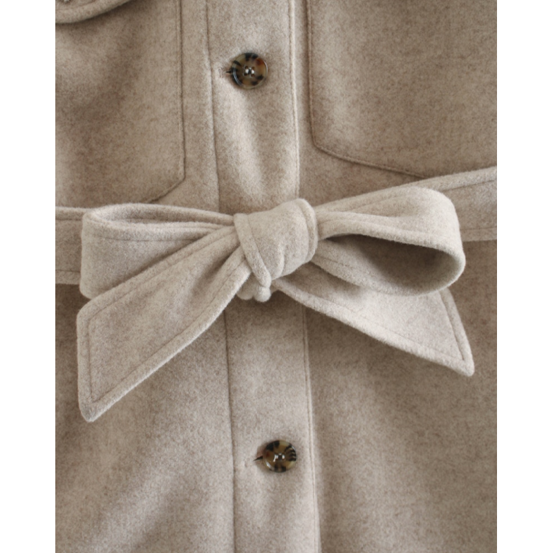 Dalia Women's Mid-Length Wool Coat | Stylish and Elegant Overcoat-S-State of Style