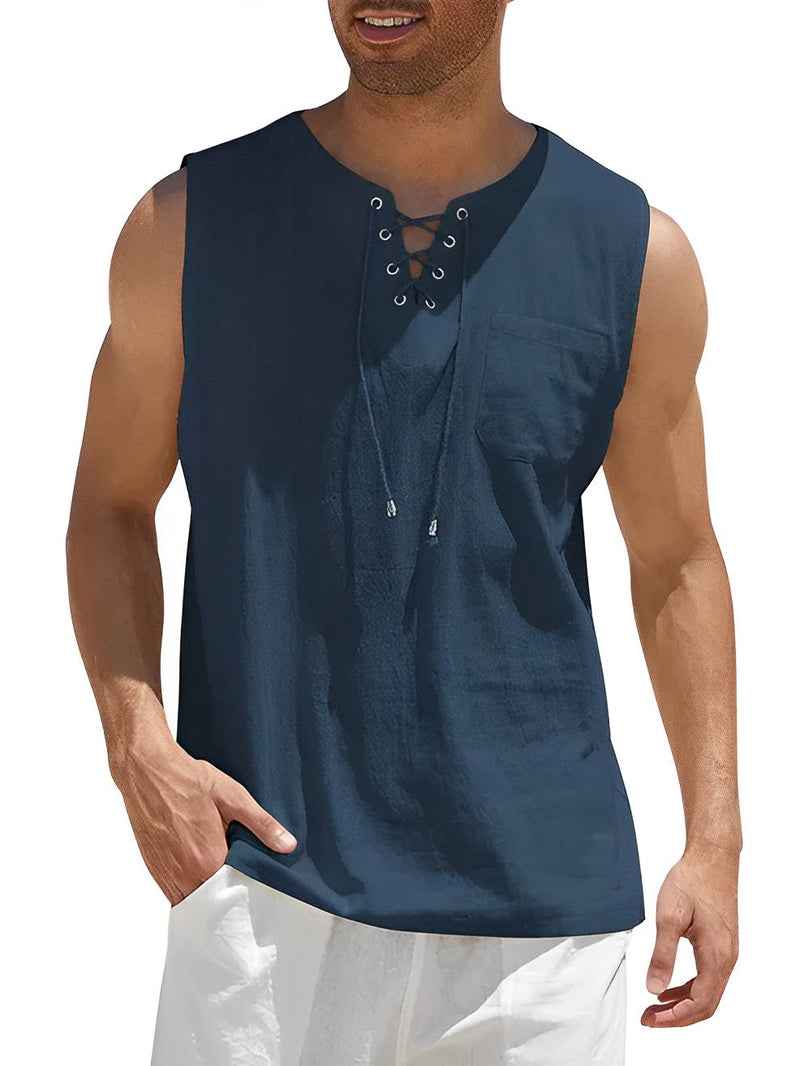 Dave Tank Top – Men’s Edition-Navy Blue-M-State of Style