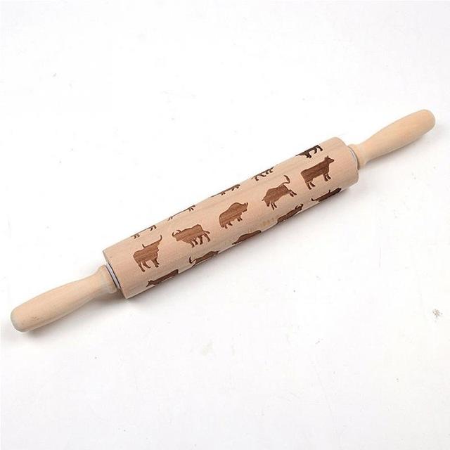 Decorative Rolling Pin - CookieCrafter-Bulls-State of Style