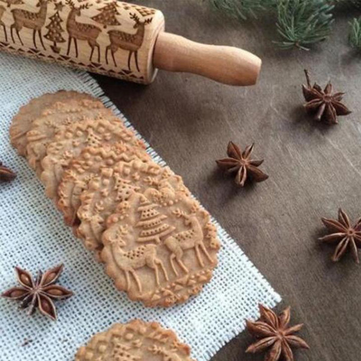 Decorative Rolling Pin - CookieCrafter-Christmas-State of Style