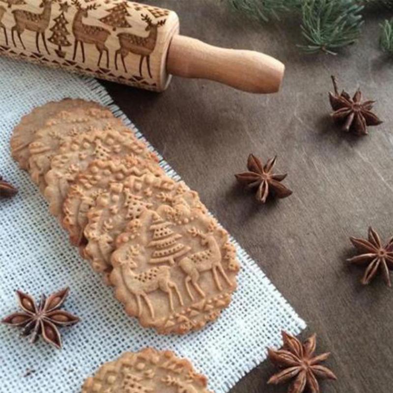 Decorative Rolling Pin - CookieCrafter-Christmas-State of Style