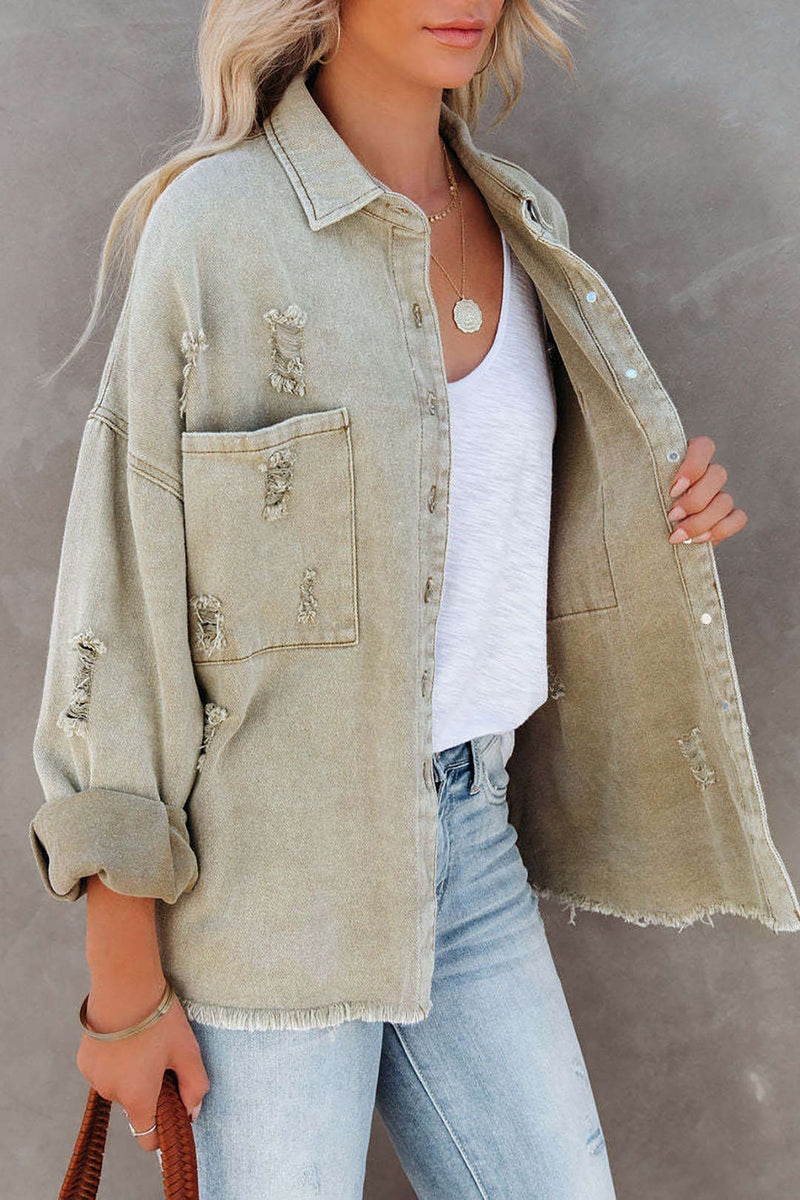 Denim jacket with character – Leona-S-State of Style