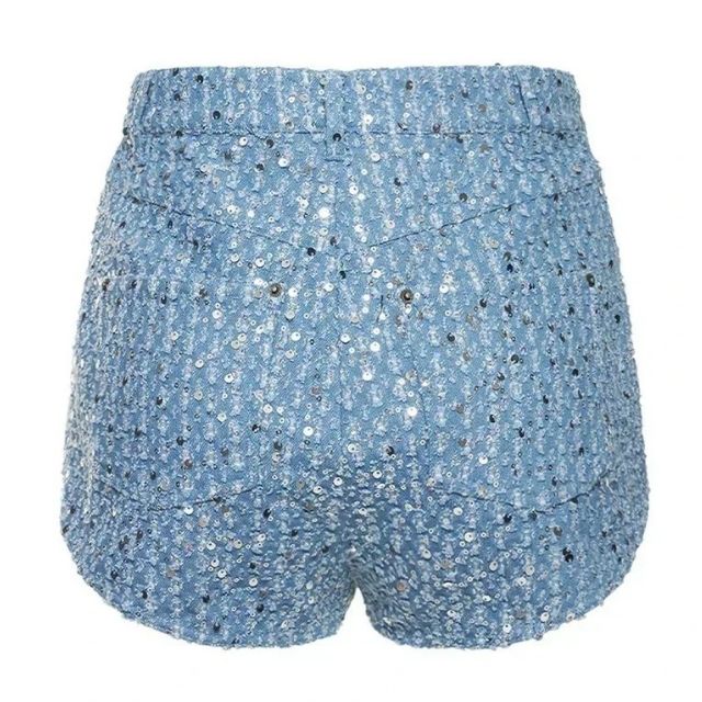 Denim Set with Sequins - Nova-Blue-XS-State of Style