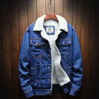 Denim Winter Jacket - Alex-Dark Blue-XS-State of Style