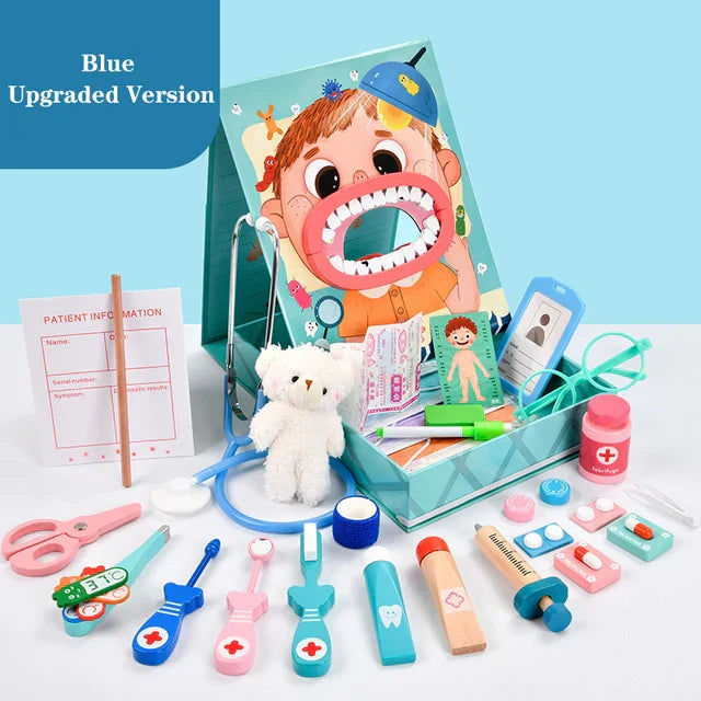 Dentist Playset - ToothTales-Blue-Upgraded-State of Style