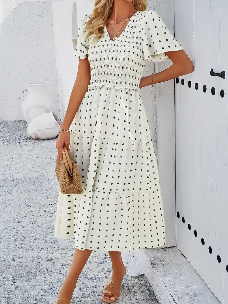 Women's autumn dress with a loose fit – Nadezhda