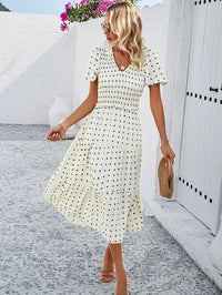Women's autumn dress with a loose fit – Nadezhda