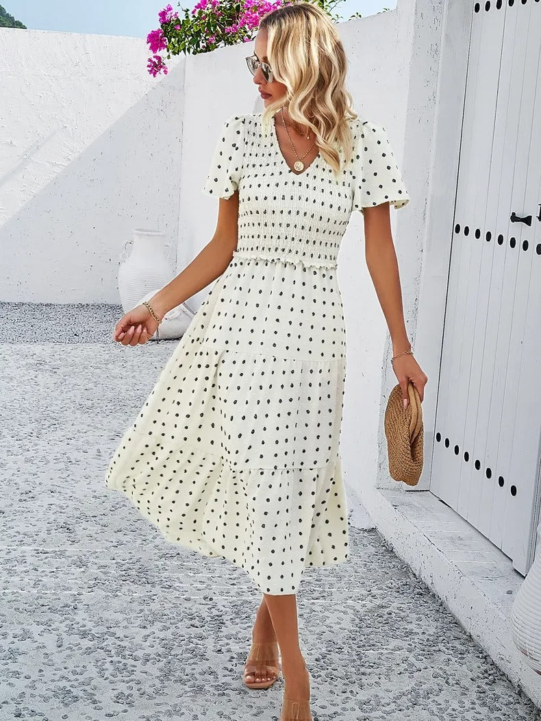Women's autumn dress with a loose fit – Nadezhda