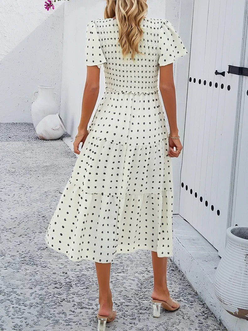 Women's autumn dress with a loose fit – Nadezhda