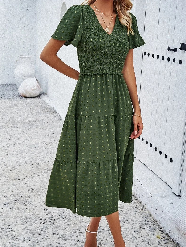 Women's autumn dress with a loose fit – Nadezhda