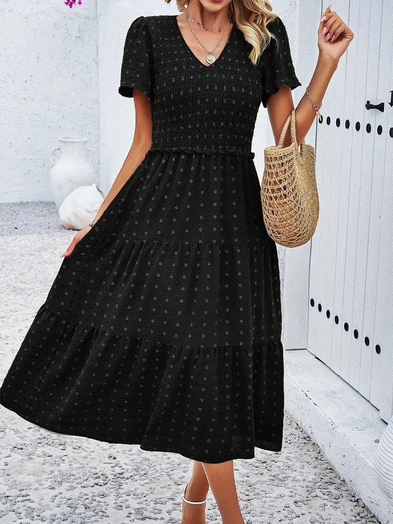 Women's autumn dress with a loose fit – Nadezhda