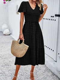 Women's autumn dress with a loose fit – Nadezhda
