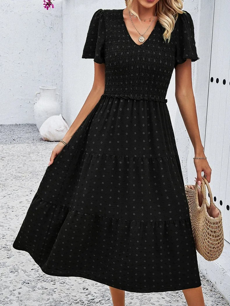 Women's autumn dress with a loose fit – Nadezhda