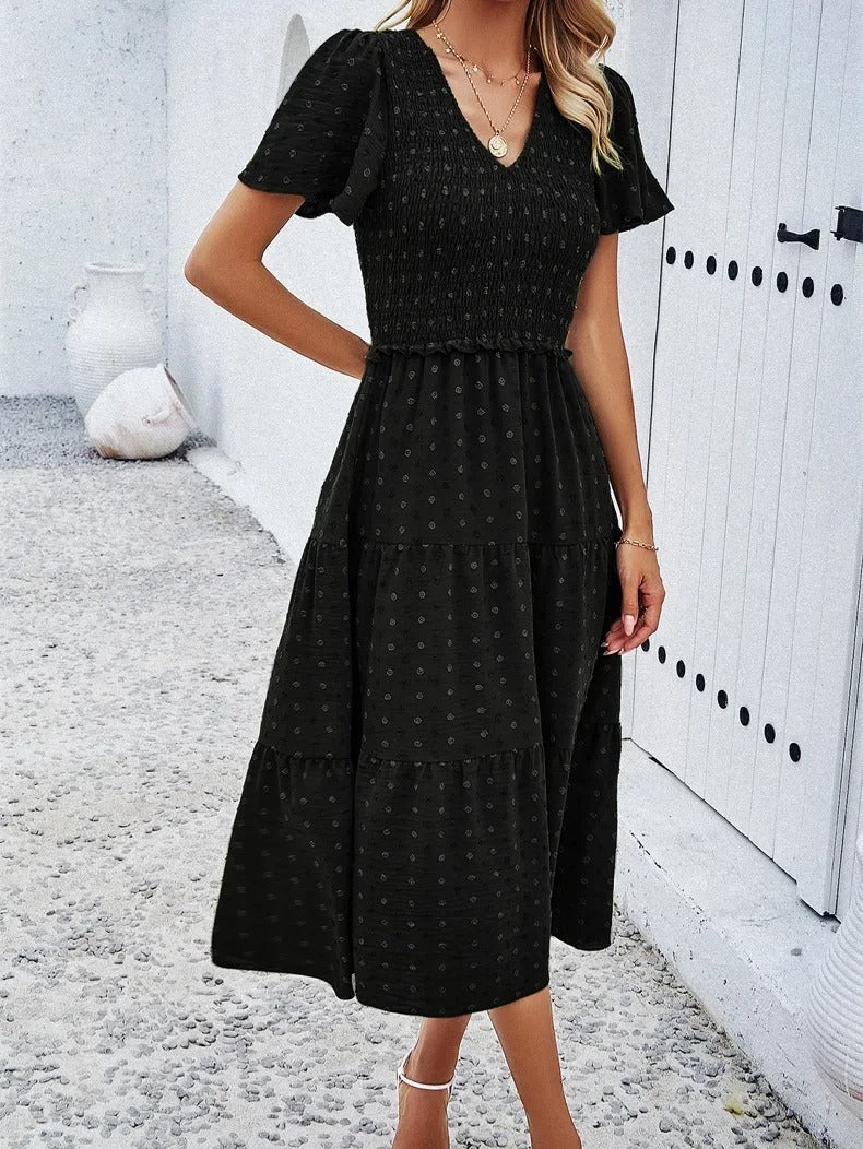 Women's autumn dress with a loose fit – Nadezhda