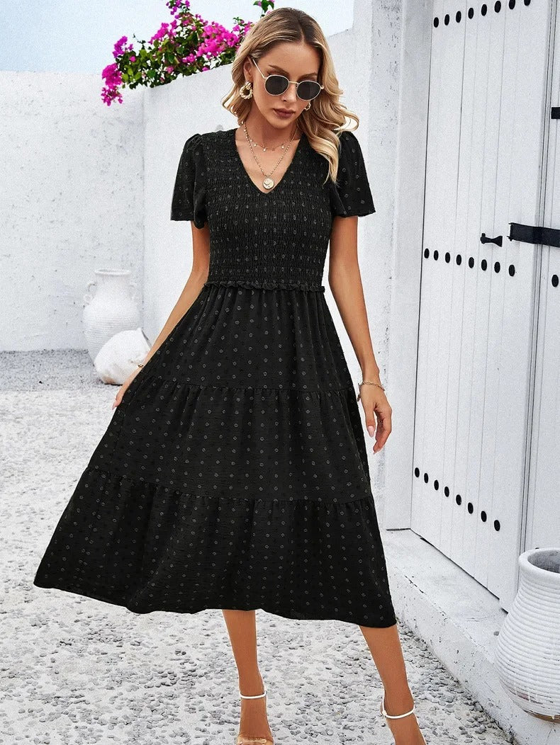 Women's autumn dress with a loose fit – Nadezhda