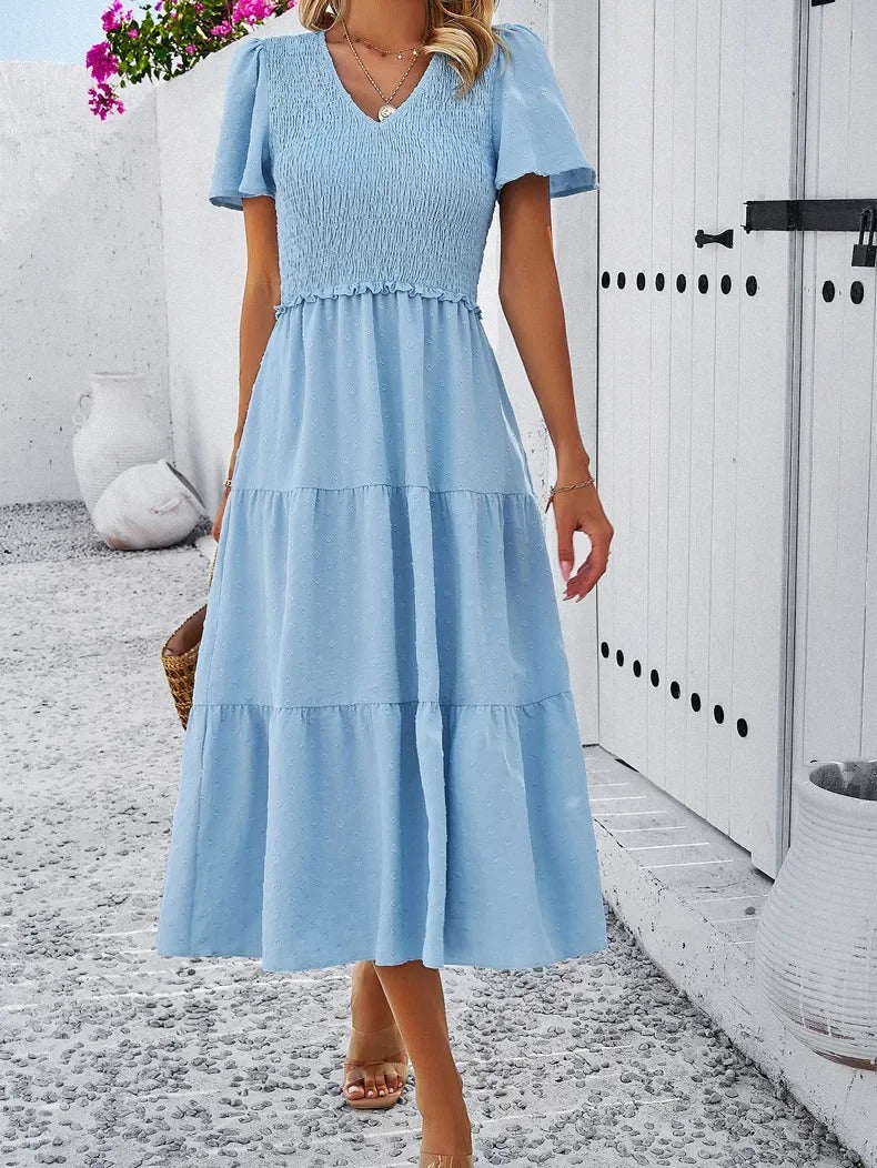 Women's autumn dress with a loose fit – Nadezhda