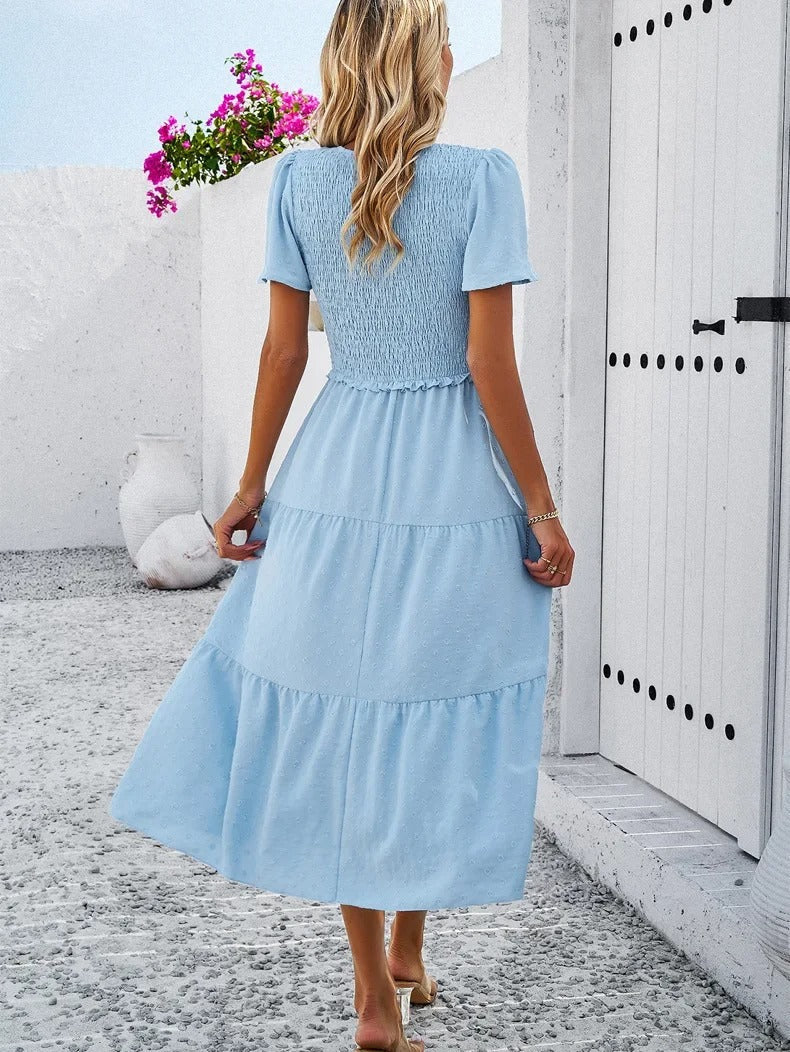Women's autumn dress with a loose fit – Nadezhda