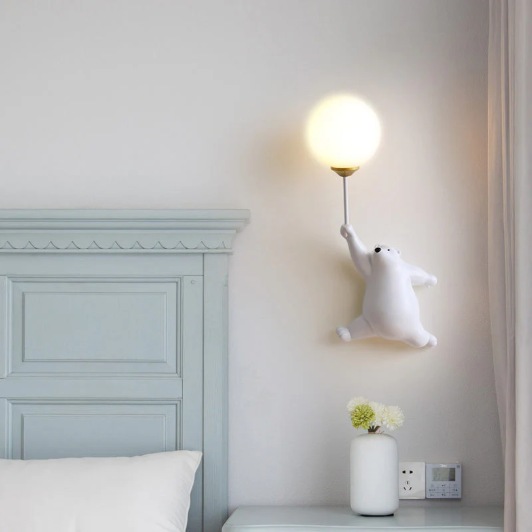 Design Beer LED Wall Lamp - TeddyGlow-White-A-State of Style
