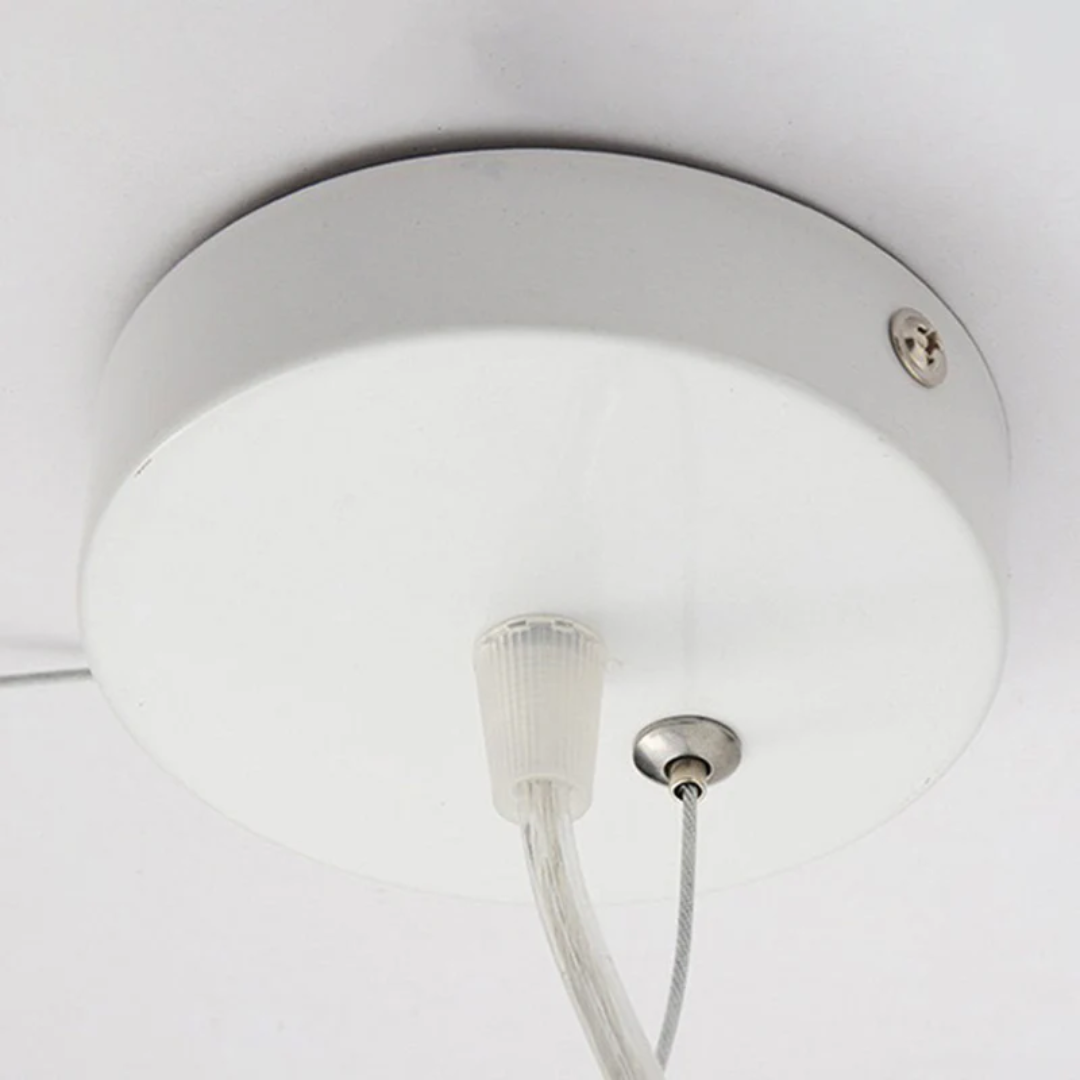 Design Cloud LED Pendant Light White PVC/Cotton - Nimbus-35 cm-State of Style
