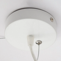 Design Cloud LED Pendant Light White PVC/Cotton - Nimbus-35 cm-State of Style